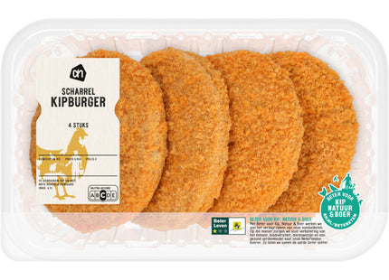 Freiland-Hähnchen-Burger 4 Stück