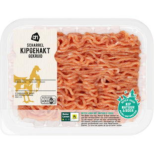 Gewürztes, gehacktes Hähnchen aus Freilandhaltung