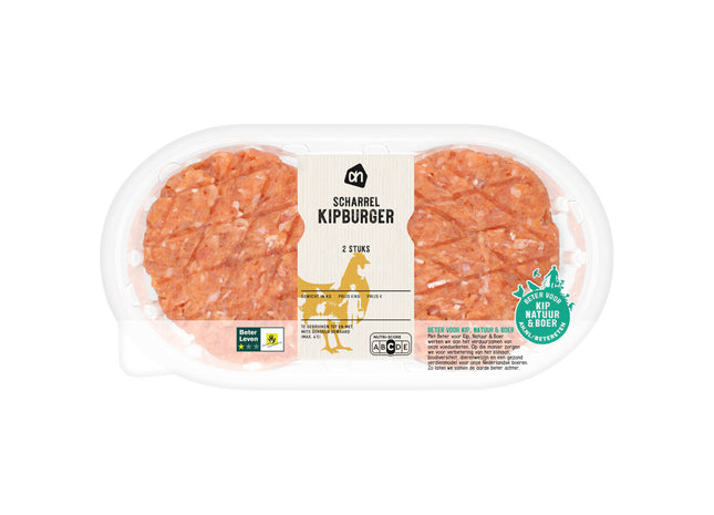 Burger mit Hähnchen aus Freilandhaltung