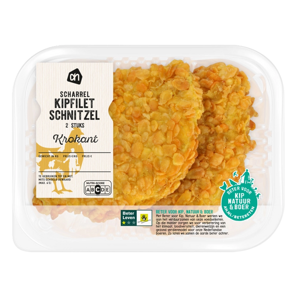 Freiland knusprige Hähnchenbrustschnitzel