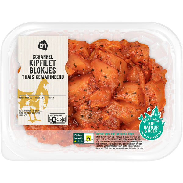 Scharrel kipfiletblokjes Thais