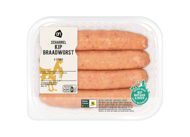 Scharrel kipbraadworst