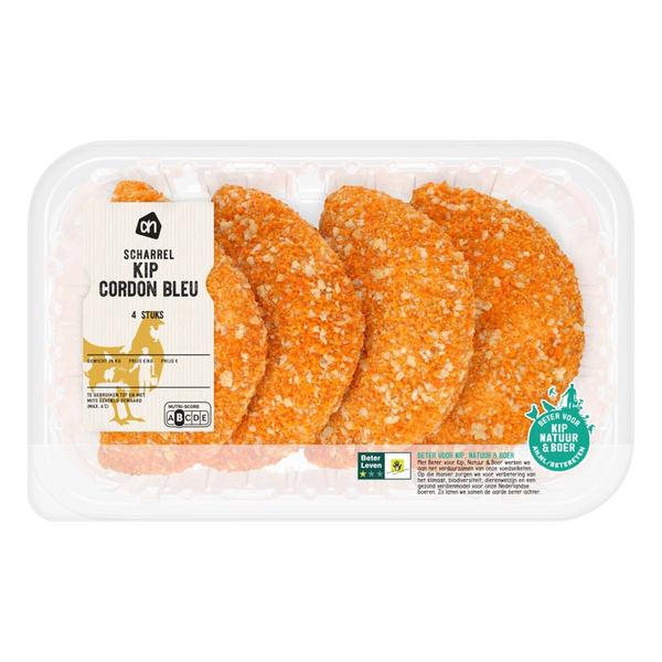 Free-range chicken cordon bleu 4 pieces