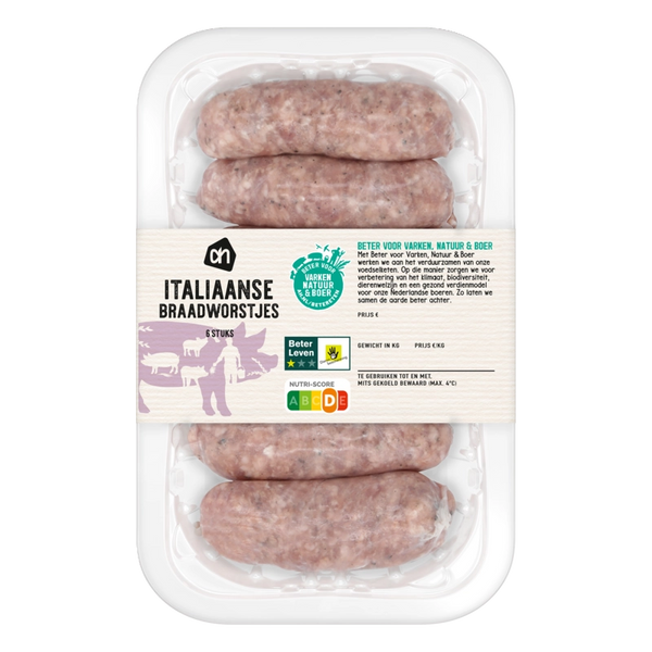 Italienisch gewürztes Bratwürstchen