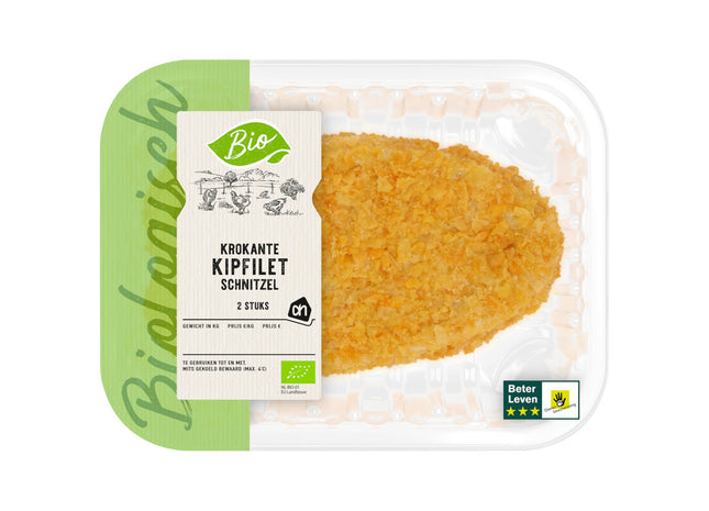 Bio Knuspriges Hähnchenfiletschnitzel