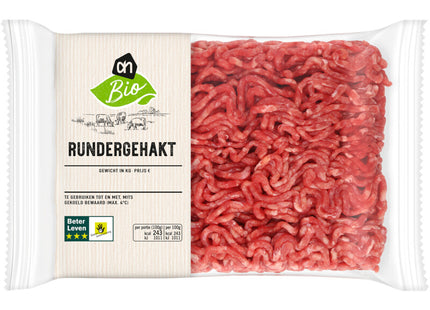 Organic ground beef