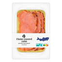 Flame roasted zalm