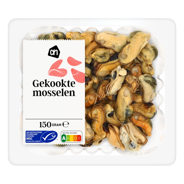 Cooked mussels