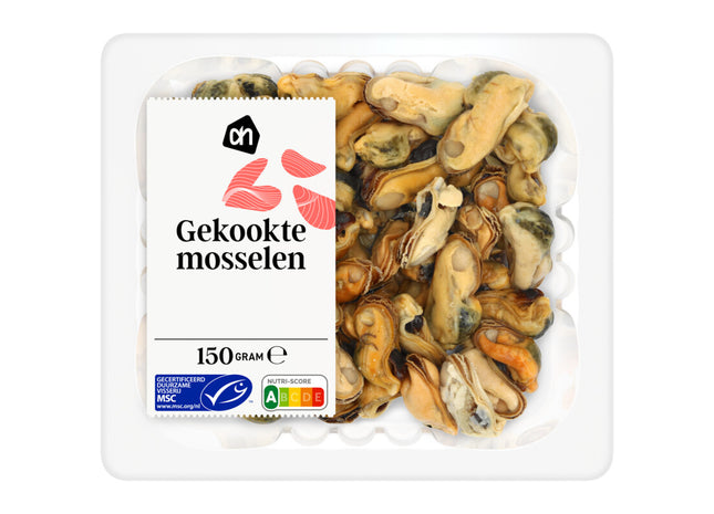 Gekochte Muscheln