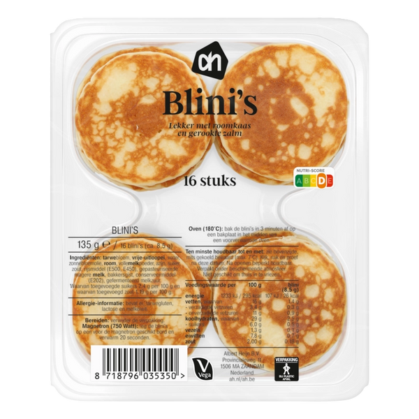 Small Russian pancakes
