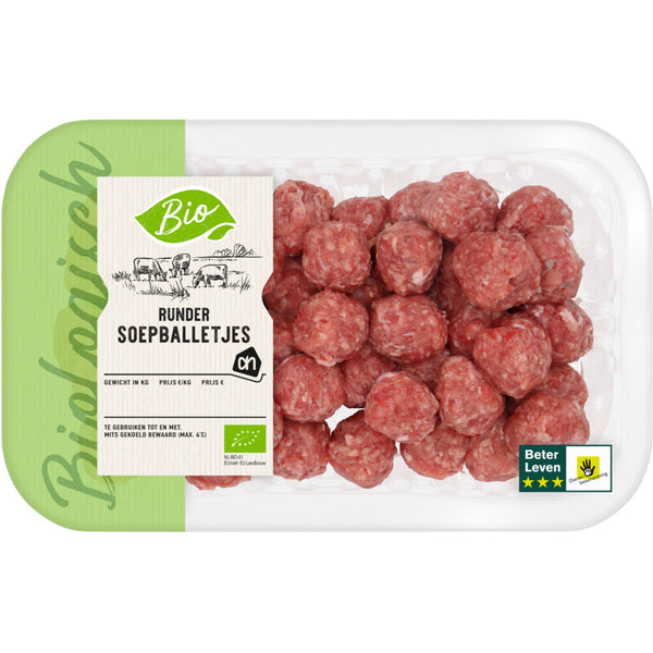 Biologisch Rundersoepballetjes