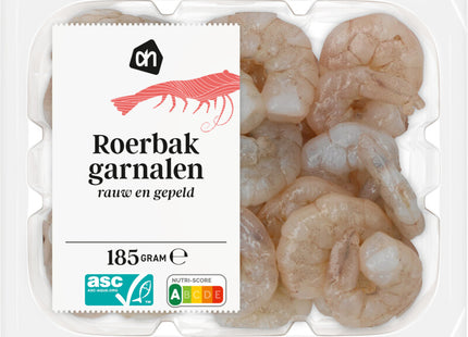 Roerbakgarnalen naturel