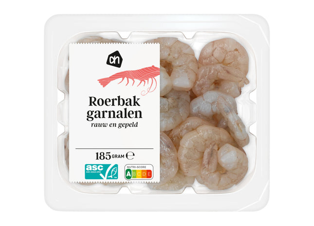 Garnelen naturbelassen in der Pfanne anbraten