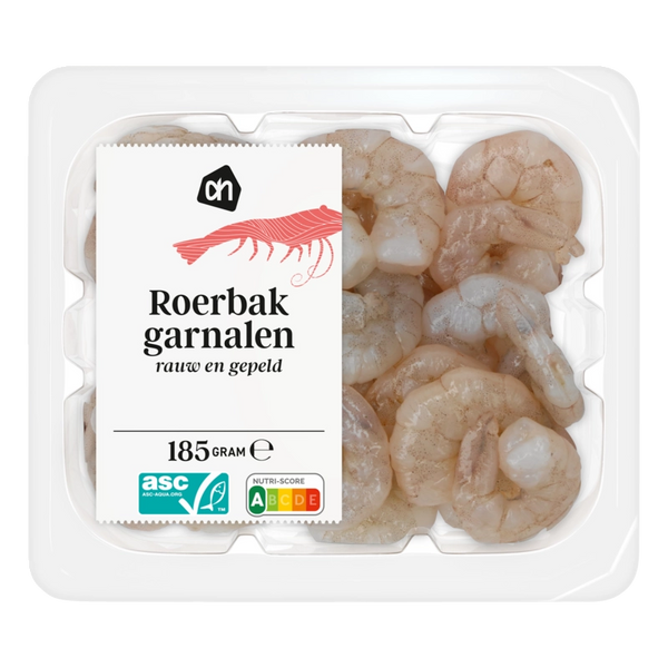 Naturbelassene Bratgarnelen