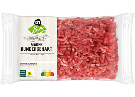 Organic Lean minced beef