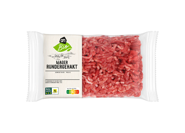 Bio-mageres Rinderhackfleisch
