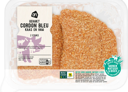 Gehakt cordon bleu kaas en ham