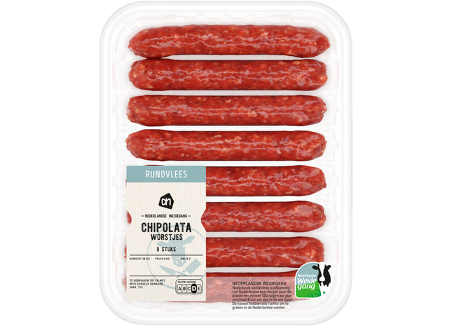 Chipolata worstjes 8 stuks
