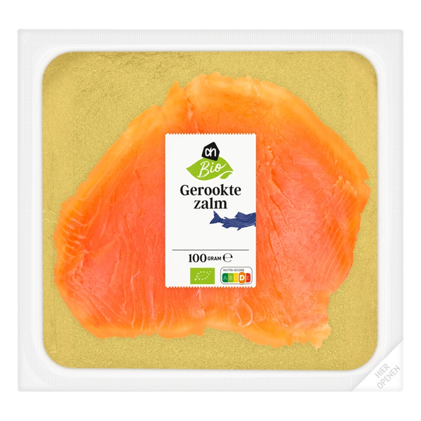 Biologisch geräucherter Lachs