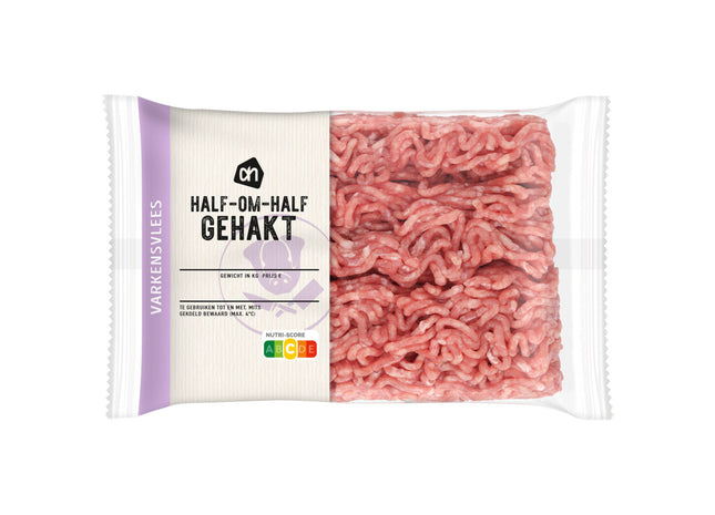 Halb und halb Hackfleisch