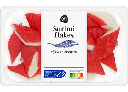 Surimi flakes