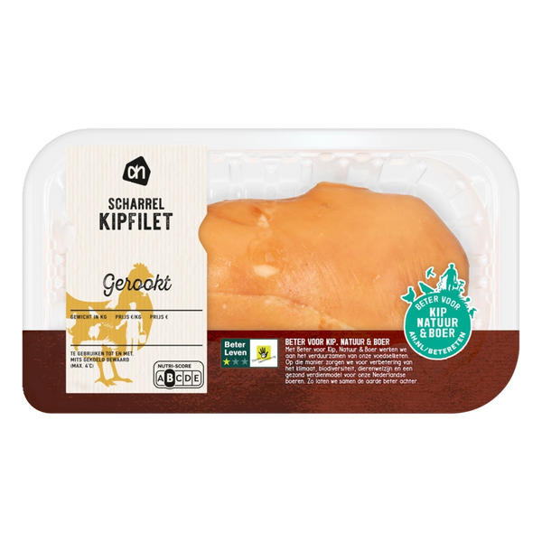 Scharrel gerookte kipfilet