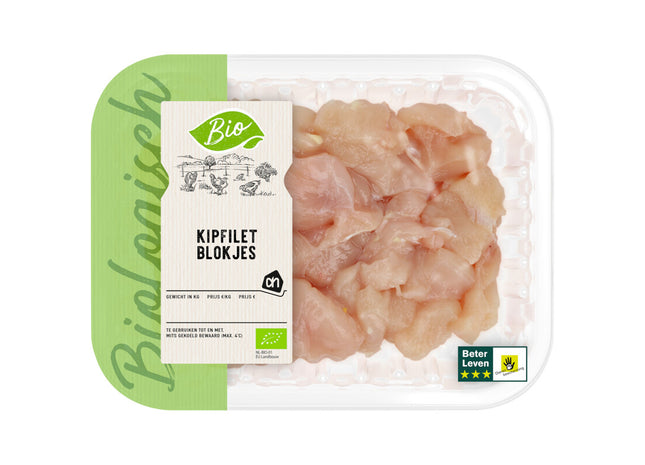 Biologisch Kipfiletblokjes