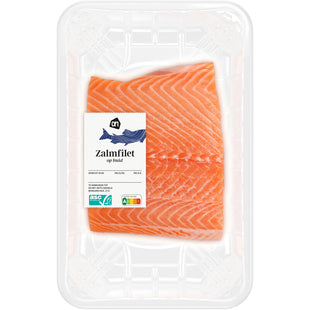 Zalm op huid