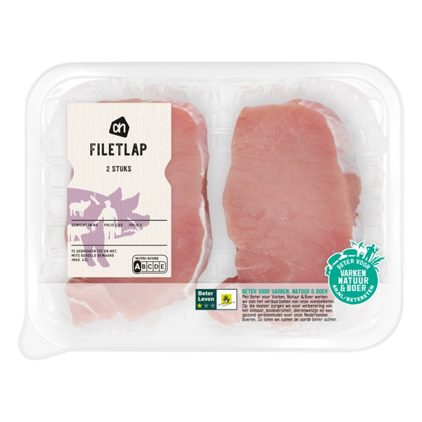 Filetlap 2 stuks