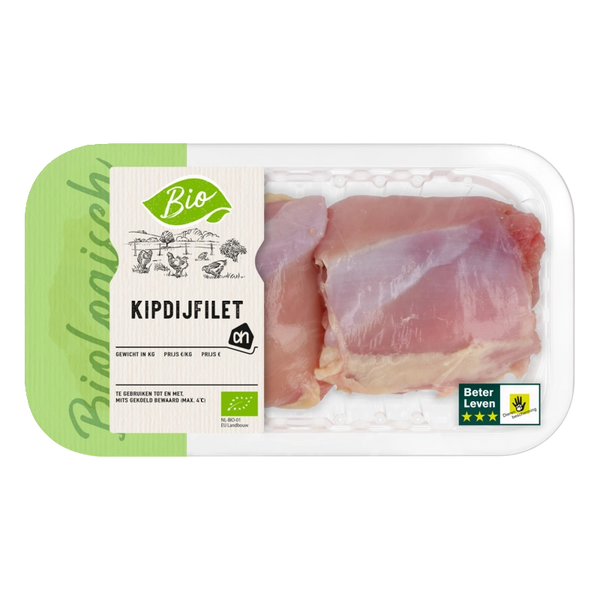Biologisch Kipdijfilet 2 stuks