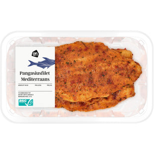 Pangasius Mediterraans koekenpan