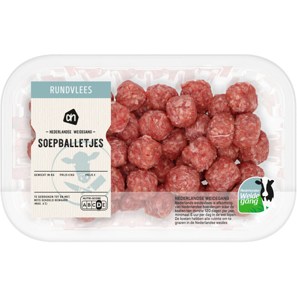 Rindfleischklößchen für Suppe