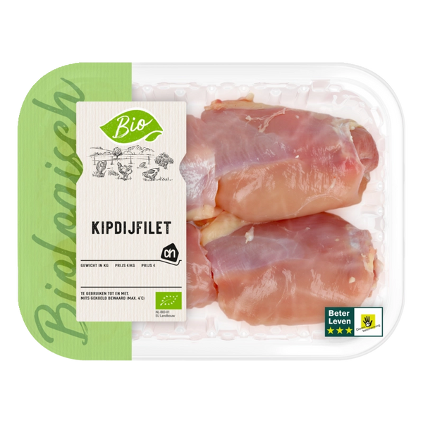 Biologisches Hähnchenschenkelfilet