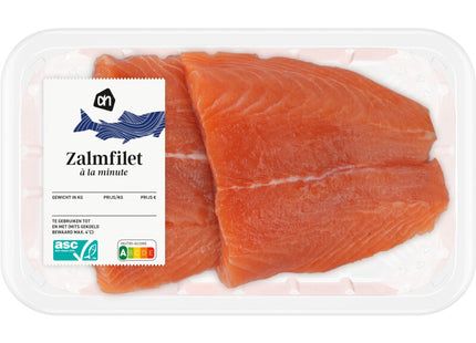 Zalmfilet à la minute