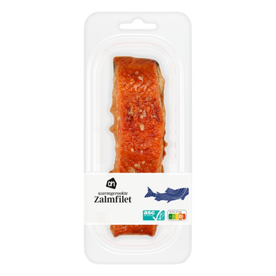 Fresh salmon fillet