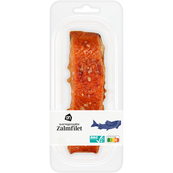 Warmgerookte zalmfilet