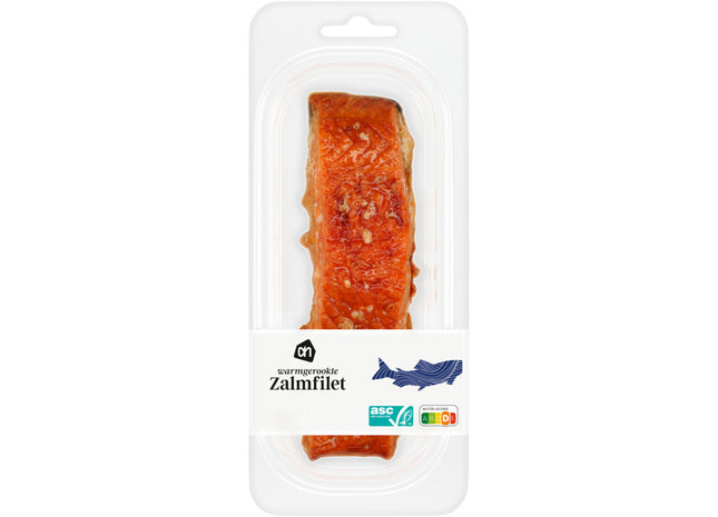 Warmgerookte zalmfilet