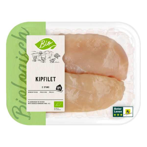 Biologisches Hähnchenbrustfilet 2 Stück