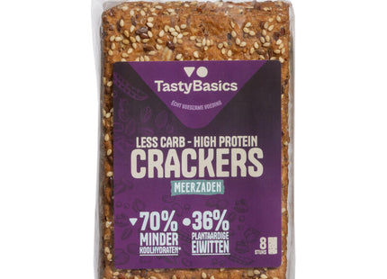 TastyBasics Vezelrijke crackers meerzaden  Dutchshopper