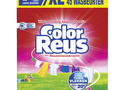 Color Reus Waspoeder wasmiddel kleur