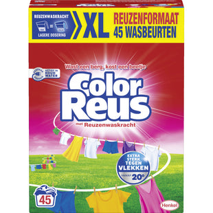 Color Reus Waspoeder wasmiddel kleur