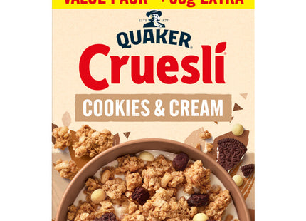 Quaker Cruesli cookies & cream value pack