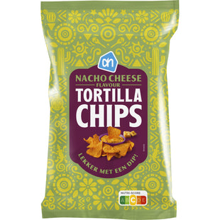Tortilla chips nacho cheese flavour