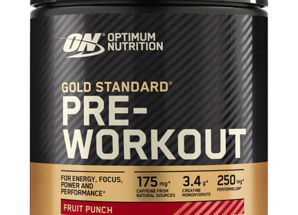 Optimum Nutrition Gold standard pre-workout fruit punch