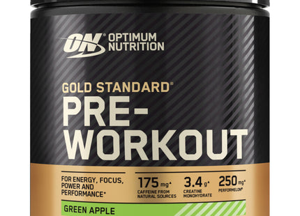 Optimum Nutrition Gold standard pre-workout green apple