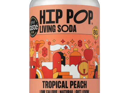 Hip Pop Living soda tropical peach