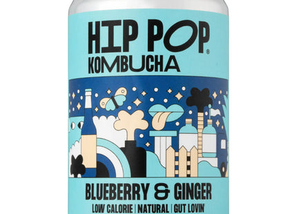 Hip Pop Kombucha blueberry & ginger