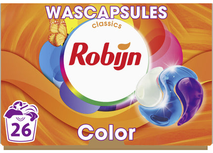 Robijn Wash capsules color