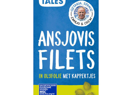 Fish Tales Ansjovisfilets met kappertjes