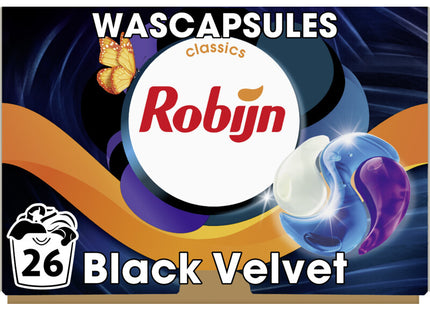 Robijn Wash capsules black velvet